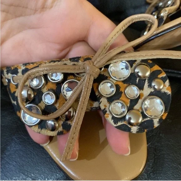 Bebe Size 5 Vintage Y2K Bow Heels - Picture 6 of 6